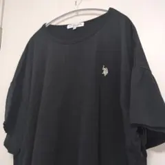 【ほぼ未使用美品】U.S. POLO ASSN. 3L 黒半袖 Tシャツのサムネイル