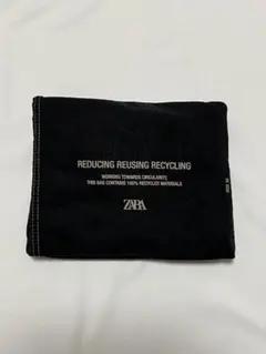 【新品未使用】ZARA エコバッグ XLサイズ ブラック