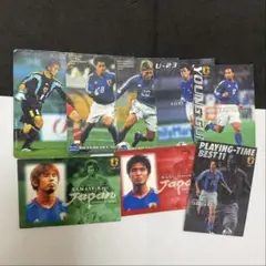 Jリーグチップスカード 8枚セット 日本代表