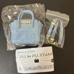JILLSTUART ミニビジューロイヤルトートキーホルダー ブルー