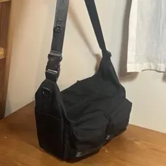 WEGO ショルダーバッグ 黒　大容量　ポケット多数（値下げ可）のサムネイル