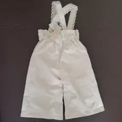 サスペンダー　ワイド パンツ　80 90　綿100%