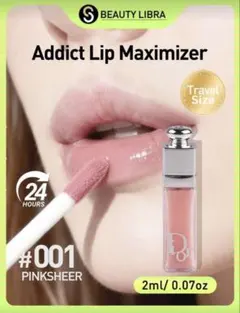 Addict Lip Maximizer #001 ピンクシアー 2mL