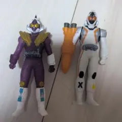 仮面ライダーフォーゼ ミニソフビ フィギュア 2体セット
