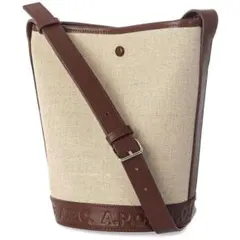 A.P.C. アーペーセー ショルダーバッグ ヘレンバケット バケツ型 ブラウン