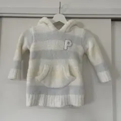 【gelato pique/ジェラートピケ】フード付きトレーナー XXS