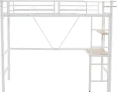 babi様専用☆ニトリネット購入 2段階式 ロフトベッド ローベット(WH