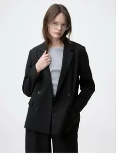 【未使用】GUダブルブレストジャケット