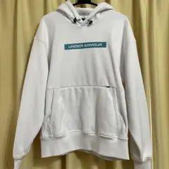UNDER ARMOUR パーカー ホワイト Mサイズ