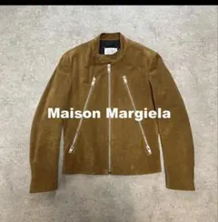 Maison Margiela スエード ライダースジャケット 46のサムネイル