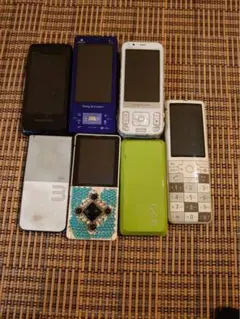 ガラケー7台