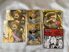 ワンピース ONEPIECE ウソップ 缶バッジ コースター