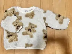 CECIL McBEE クマ柄トレーナー くまさんトレーナー　80 ボア