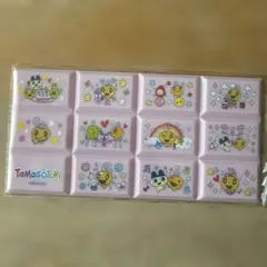 たまごっち ちょこぶろっくしーる シール めめっち ピンク