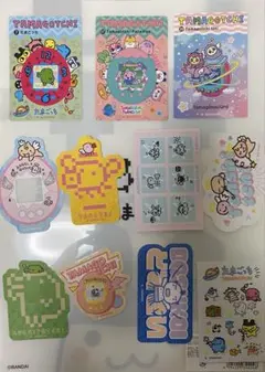 たまごっち ステッカー 大たまごっち展 くちぱっち 天使っち