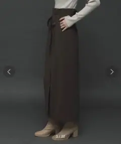 SENSE OF PLACE スカート　Tallサイズ　ブラウン