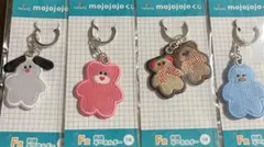 z*o様 mojojojo ドキドキくじ F賞 刺繍キーホルダー 4個セット