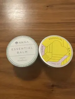 SUKALA エッセンシャルバーム ラベンダー＆オレンジ 2個 65g LAVA