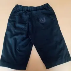 コムサイズム　ジュニア男の子　黒ハーフパンツ150㌢
