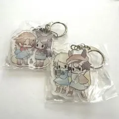 文豪ストレイドッグス レトロちっくアクリルキーホルダー すもっくきつねVer.