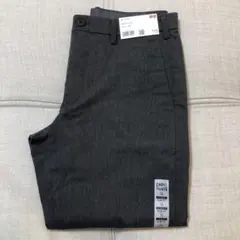 【未使用】UNIQLO スリムフィット チノパンツ 07グレー メンズ W76