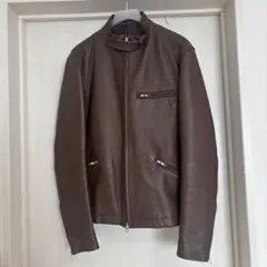 TK TAKEO KIKUCHI シングルライダース　革ジャン　シープスキン