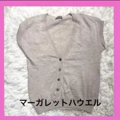 MARGARET HOWELLマーガレットハウエル半袖カーディガンのサムネイル