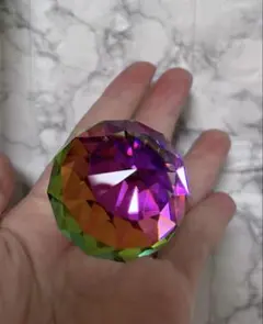 【美品】スワロフスキー 置物 ペーパーウエイト ORIGINAL SILVER