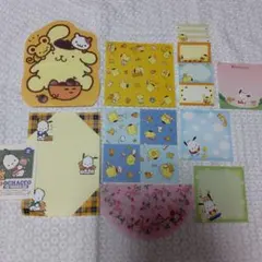 サンリオ　平成レトロ☆ポチャッコ ポムプリメモ帳セット