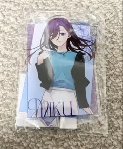 五等分の花嫁　中野三玖　スクエアアクリルスタンド　秋葉原　GO TO AKIBA