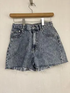[未使用]WEGO STANDARD デニムショートパンツ フリンジヘム　S