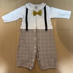 petit main ベビーフォーマルロンパース