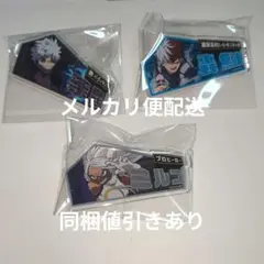 ヒロアカ　プルスウルトラスクエア　アクリルバッジ　名札バッジ　轟　荼毘　ミルコ