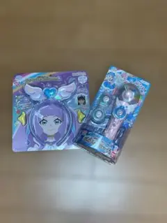 プリキュア ヘアアクセサリーとスティックセット