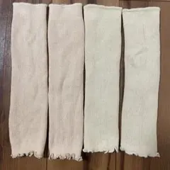 SOWAN 日本製オーガニックコットン ベビーレッグウォーマー 2色セット