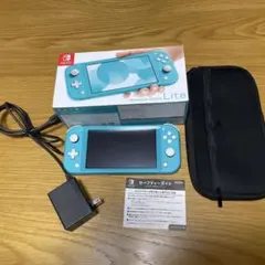 Nintendo Switch Lite 本体ターコイズ ケース グリップカバー - メルカリ