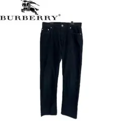 BURBERRY コーデュロイ パンツ 黒 サイズ76