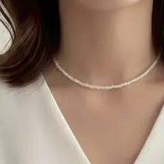 新品 淡水 ベビー パール ネックレス 小粒 ミニ 真珠 人気 卒業式 入学式