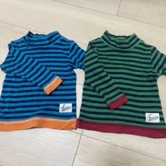 長袖 色違い2枚セット