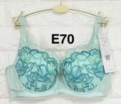 【SALE】トリンプ　天使のブラ　魔法のハリ感626 ブラジャー　グリーンE70