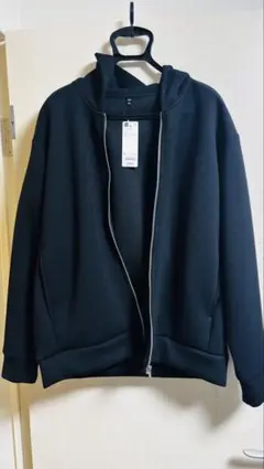 GU ダブルフェイスフルジップパーカ