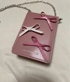 JILL STUART リボン付きショルダーバッグ