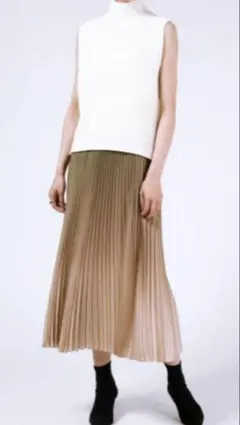 STUNNING LURE グラデーションプリーツスカート 【人気！size2】