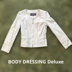 BODY DRESSING Deluxe ノーカラージャケット　38のサムネイル