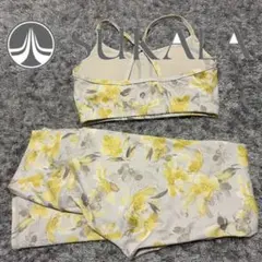 LAVA 正規品 SUKALA ヨガウェア セットアップ 花柄 Lサイズ - メルカリ