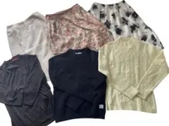 キッズまとめ売り12着/シャツ系8着/パンツ1着/スカート3着/150~Sサイズ