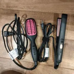 ミニヘアアイロン、ミニヘアブラシアイロンセット