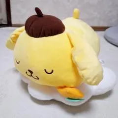 ポムポムプリン サンリオくじ 寝そべりぬいぐるみ