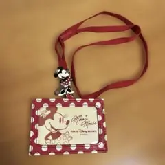 ミニーマウス パスケース 東京ディズニーリゾート
