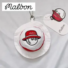 新品 malbon ケース ミニポーチ 帽子型 ホワイトのサムネイル